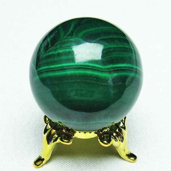 マラカイト 丸玉 30mm [T294-4833]