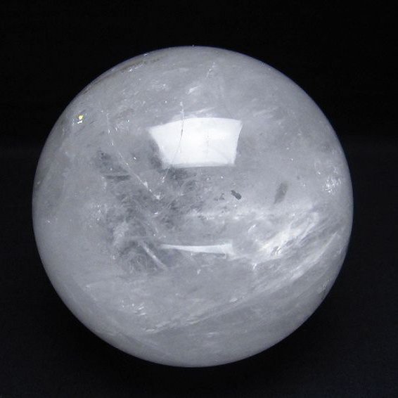 1.4Kg ヒマラヤ水晶 丸玉 99mm [T296-1706]