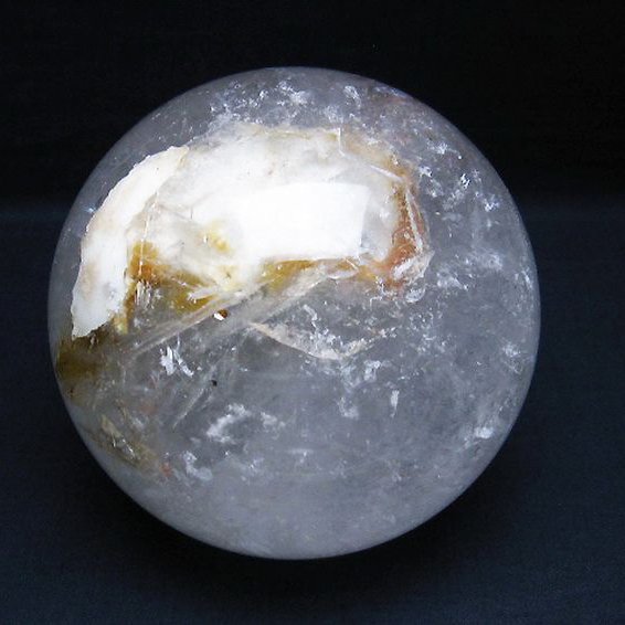 1.8Kg ヒマラヤ水晶 丸玉 112mm [T296-1714]