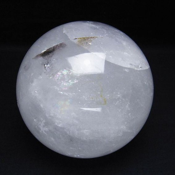 1.3Kg ヒマラヤ水晶 丸玉 96mm [T296-1731]