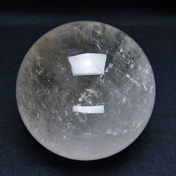 ヒマラヤ水晶 丸玉 77mm [T296-2142]