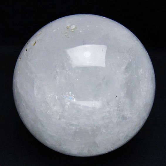 1.1Kg ヒマラヤ水晶 丸玉 92mm [T296-2856]