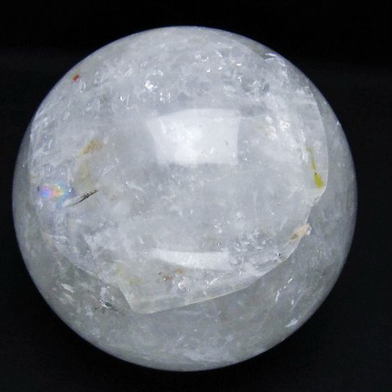 1.2Kg ヒマラヤ水晶 丸玉 93mm [T296-2877]