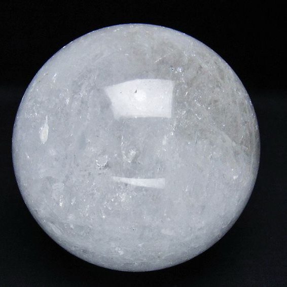 1.2Kg ヒマラヤ水晶 丸玉 95mm [T296-2887]