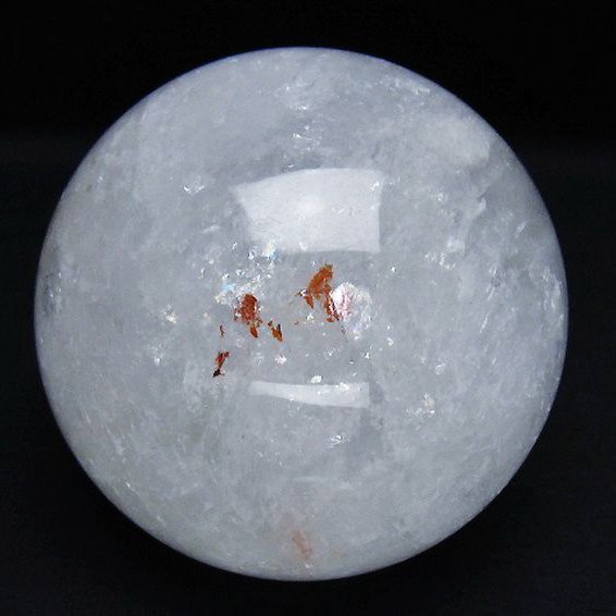 1.1Kg ヒマラヤ水晶 丸玉 92mm [T296-2892]