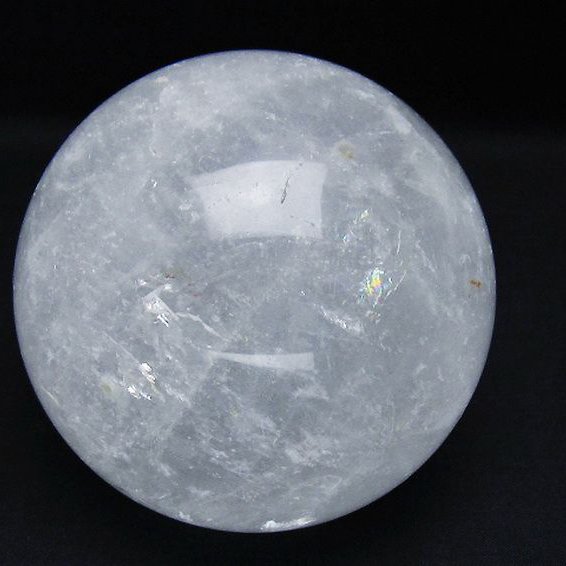 1.1Kg ヒマラヤ水晶 丸玉 93mm [T296-2914]