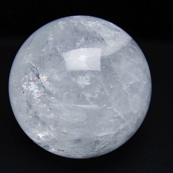 1.2Kg ヒマラヤ水晶 丸玉 94mm [T296-2915]