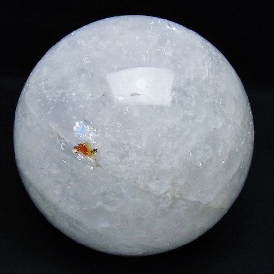 1.4Kg ヒマラヤ水晶 丸玉 100mm [t296-2956]