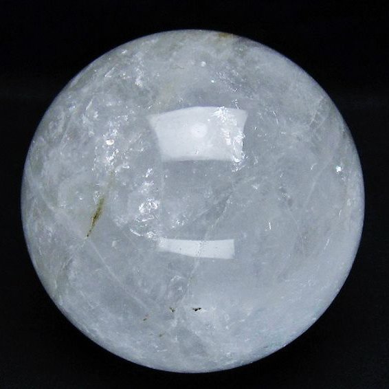 ヒマラヤ水晶 丸玉 84mm [t296-2995]