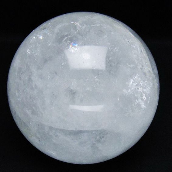 1Kg ヒマラヤ水晶 丸玉 89mm [t296-3004]