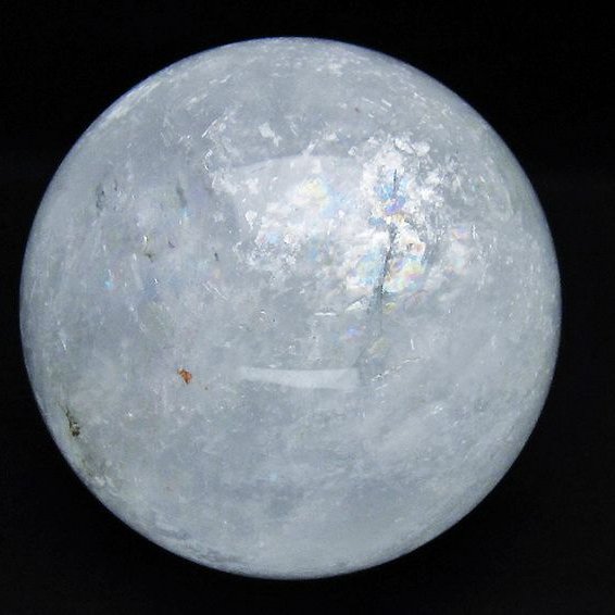 1.1Kg ヒマラヤ水晶 丸玉 91mm [t296-3007]