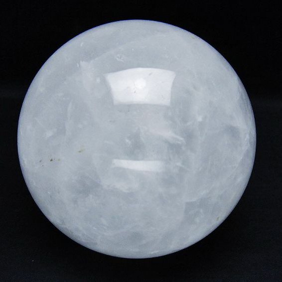 1.1Kg ヒマラヤ水晶 丸玉 92mm [t296-3022]