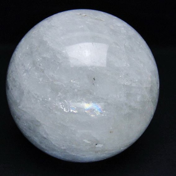 1.1Kg ヒマラヤ水晶 丸玉 92mm [t296-3097]