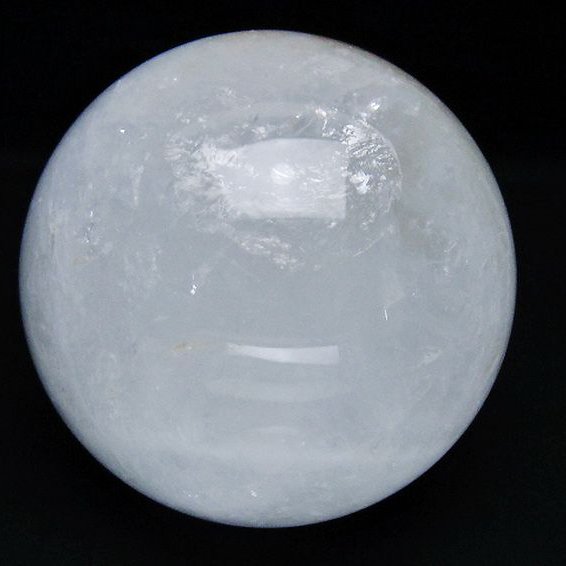 1.5Kg ヒマラヤ水晶 丸玉 105mm [t296-3109]