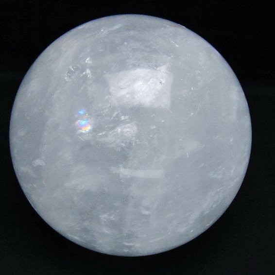 1.4Kg ヒマラヤ水晶 丸玉 102mm [t296-3111]