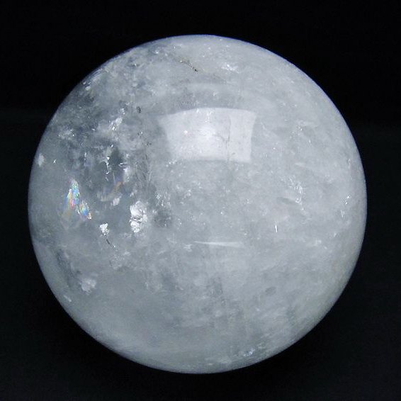 1.2Kg ヒマラヤ水晶 丸玉 96mm [t296-3152]