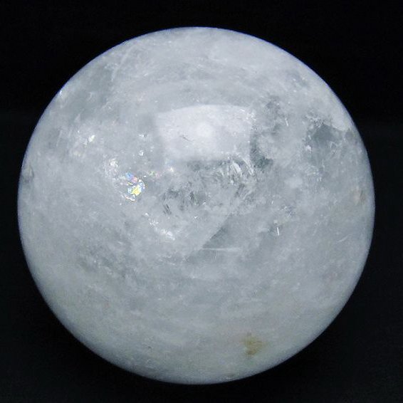 1.3Kg ヒマラヤ水晶 丸玉 97mm [t296-3153]