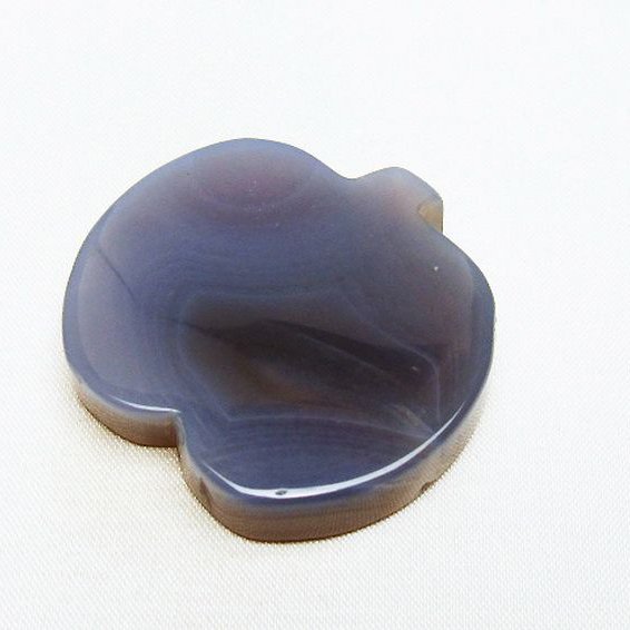 アゲート リンゴ 置物[T300-3745]