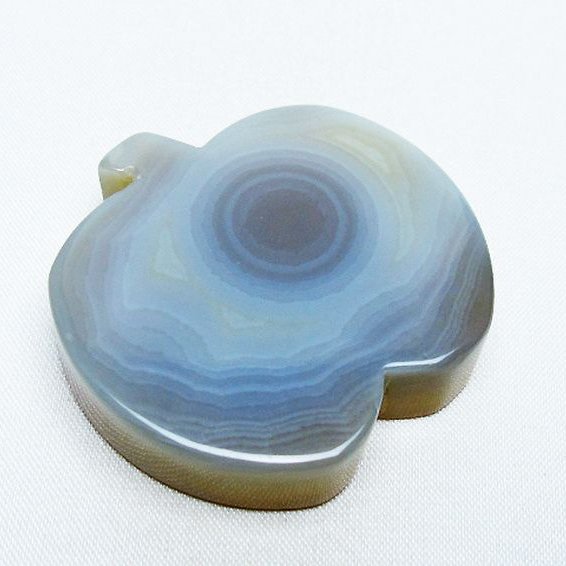 アゲート リンゴ 置物[T300-3767]