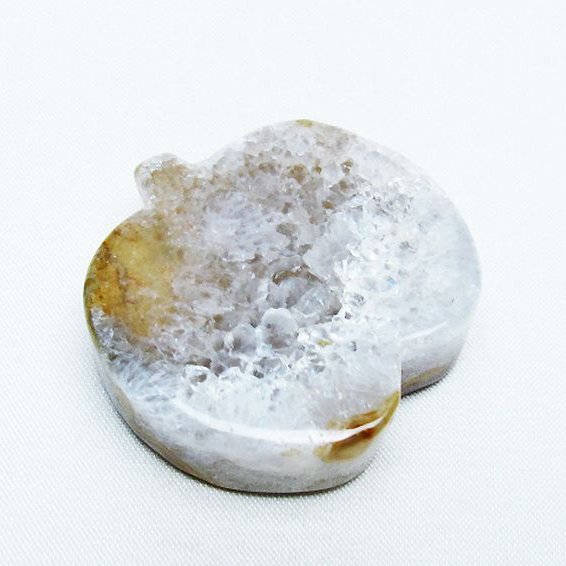 アゲート リンゴ 置物[T300-3770]