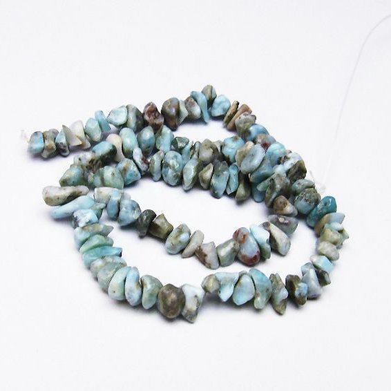 ラリマー  一連  ビーズ[T301-1001]