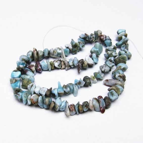 ラリマー  一連  ビーズ[T301-1005]