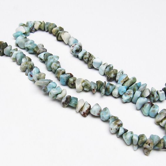 ラリマー  一連  ビーズ[T301-810]