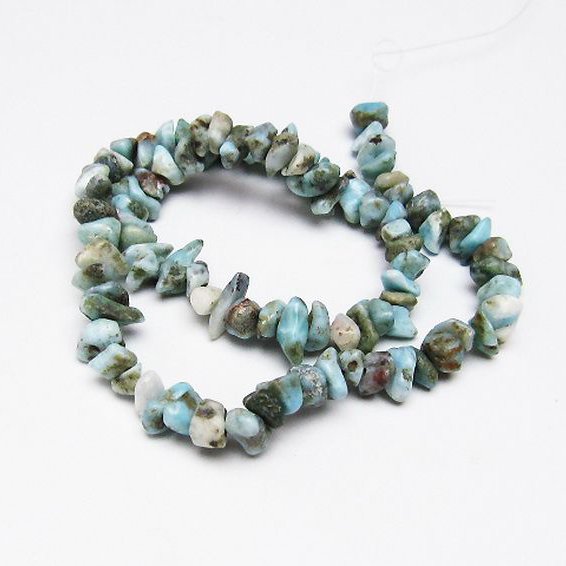 ラリマー 一連 ビーズ 0mm [t301-812]