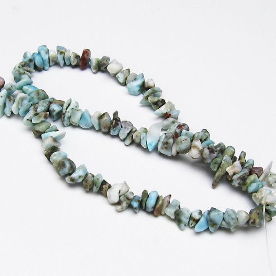 ラリマー  一連  ビーズ[T301-833]