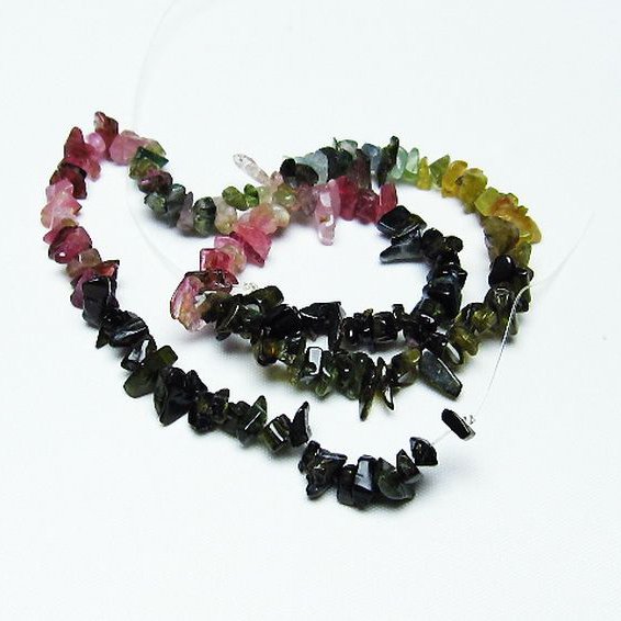 ミックスカラートルマリン 一連 [T302-1708]