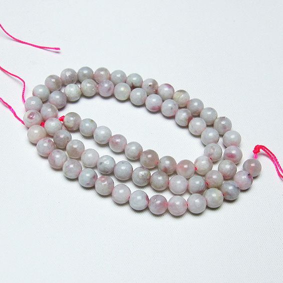 ピンク トルマリン ビーズ 一連 6mm [T304-3230]