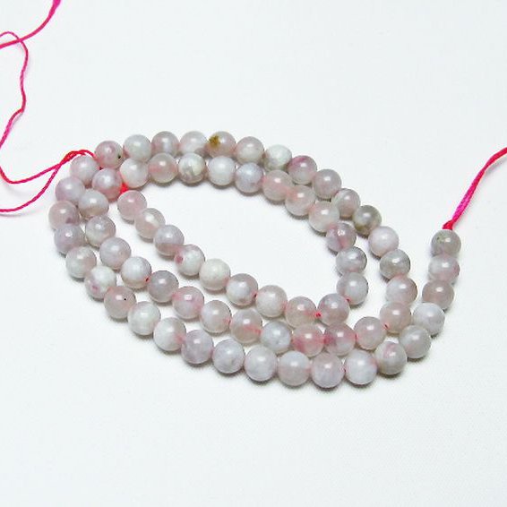 ピンク トルマリン ビーズ 一連 6mm [T304-3236]