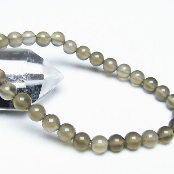 アゲート ブレスレット 6mm [t307-531]