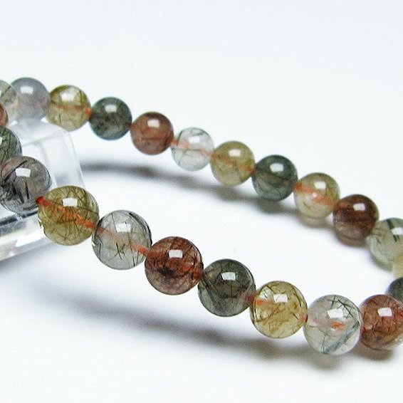ルチル水晶 ブレスレット 8mm [t308-2318]