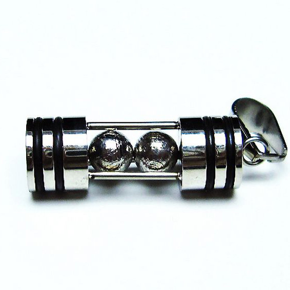 ギベオン メテオライト隕石 砂時計 モチーフ  ペンダント [T309-2374]