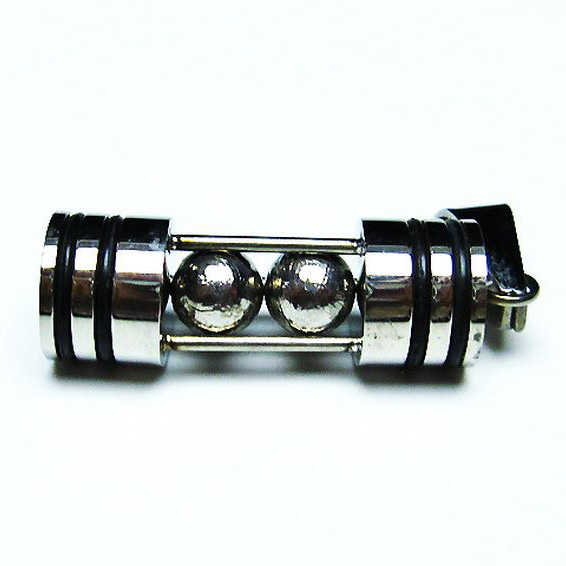 ギベオン メテオライト隕石 砂時計 モチーフ  ペンダント [T309-2380]