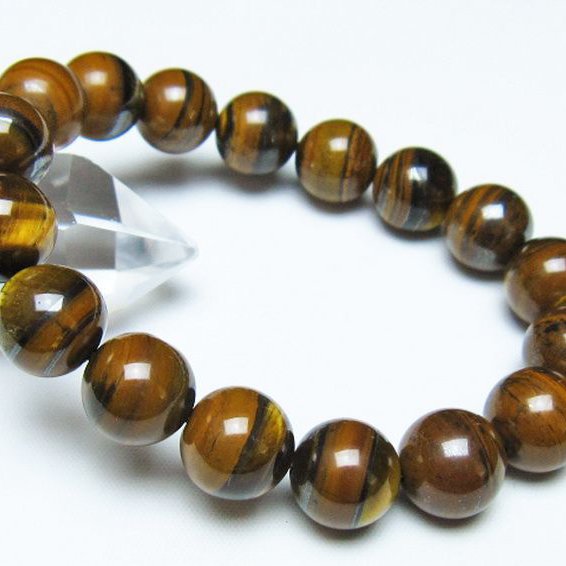 アイアンタイガーアイ ブレスレット 12mm [t31-6069]