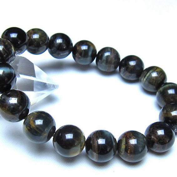 ミックスタイガーアイ ブレスレット 12mm [t31-6298]