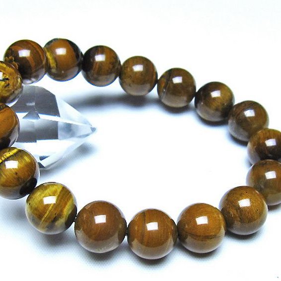 アイアンタイガーアイ ブレスレット 12mm [t31-6512]