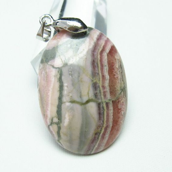 インカローズ ロードクロサイト ペンダント [T313-4942]