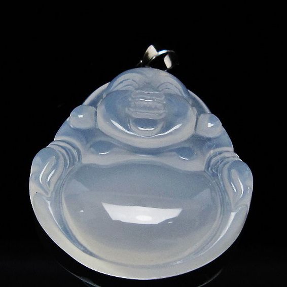 アゲート 布袋様 ペンダント [T314-3667]