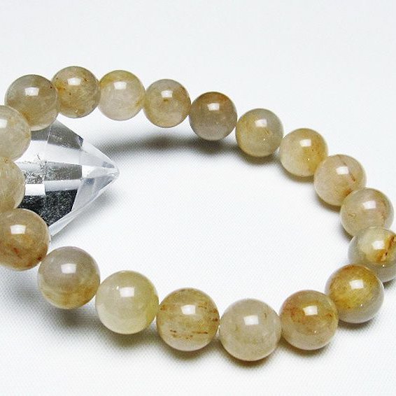 ラビットヘアールチル ブレスレット 11mm [T316-1423]