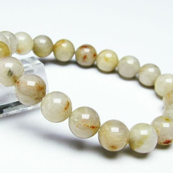 ラビットヘアールチル ブレスレット 10mm [T316-1571]