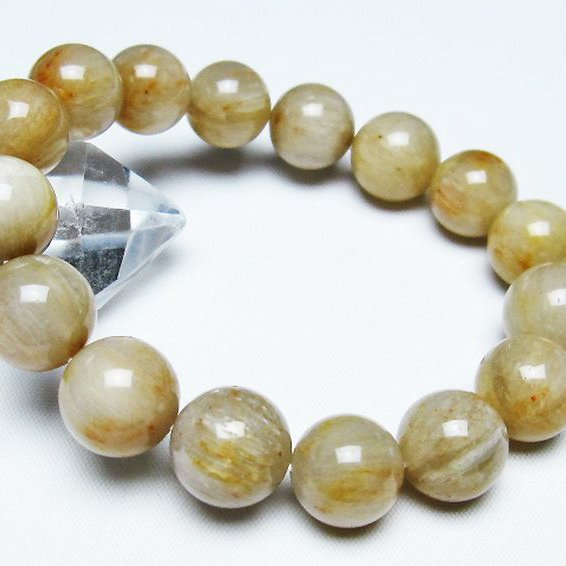 ラビットヘアールチル ブレスレット 13mm [T316-1762]