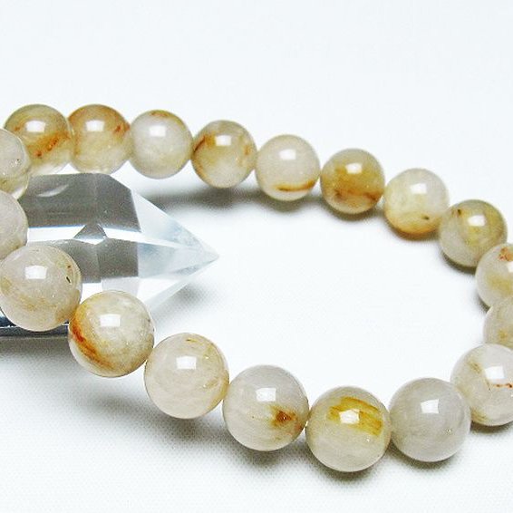 ラビットヘアールチル ブレスレット 11mm [T316-1837]