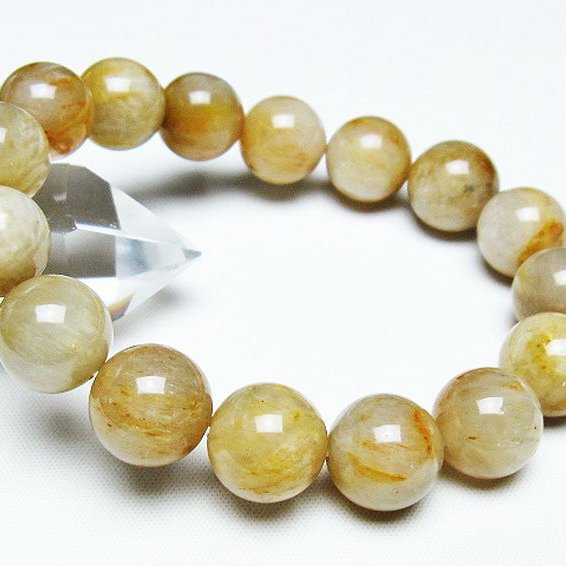 ラビットヘアールチル ブレスレット 13mm [T316-1913]