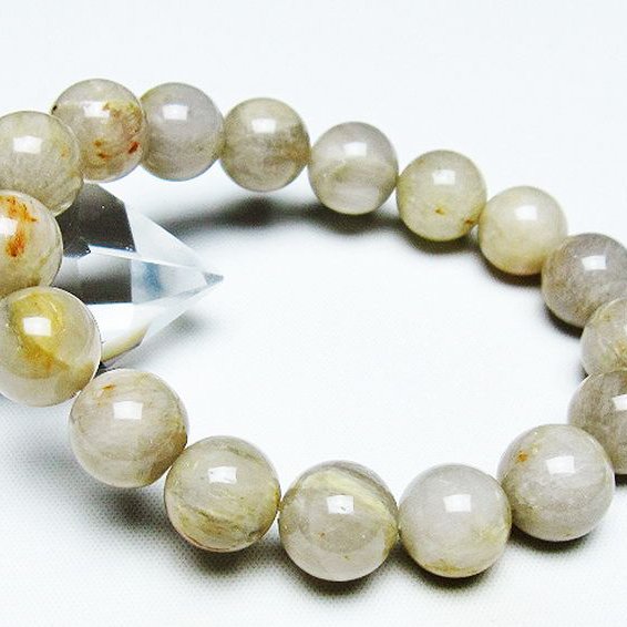 ラビットヘアールチル ブレスレット 12mm [T316-1925]