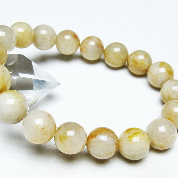 ラビットヘアールチル ブレスレット 12mm [T316-1935]