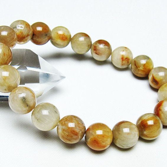 ラビットヘアールチル ブレスレット 11mm [T316-1947]