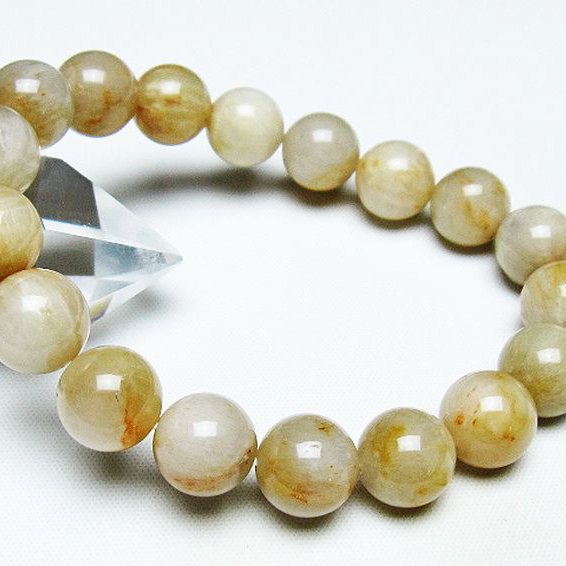 ラビットヘアールチル ブレスレット 11mm [T316-1969]